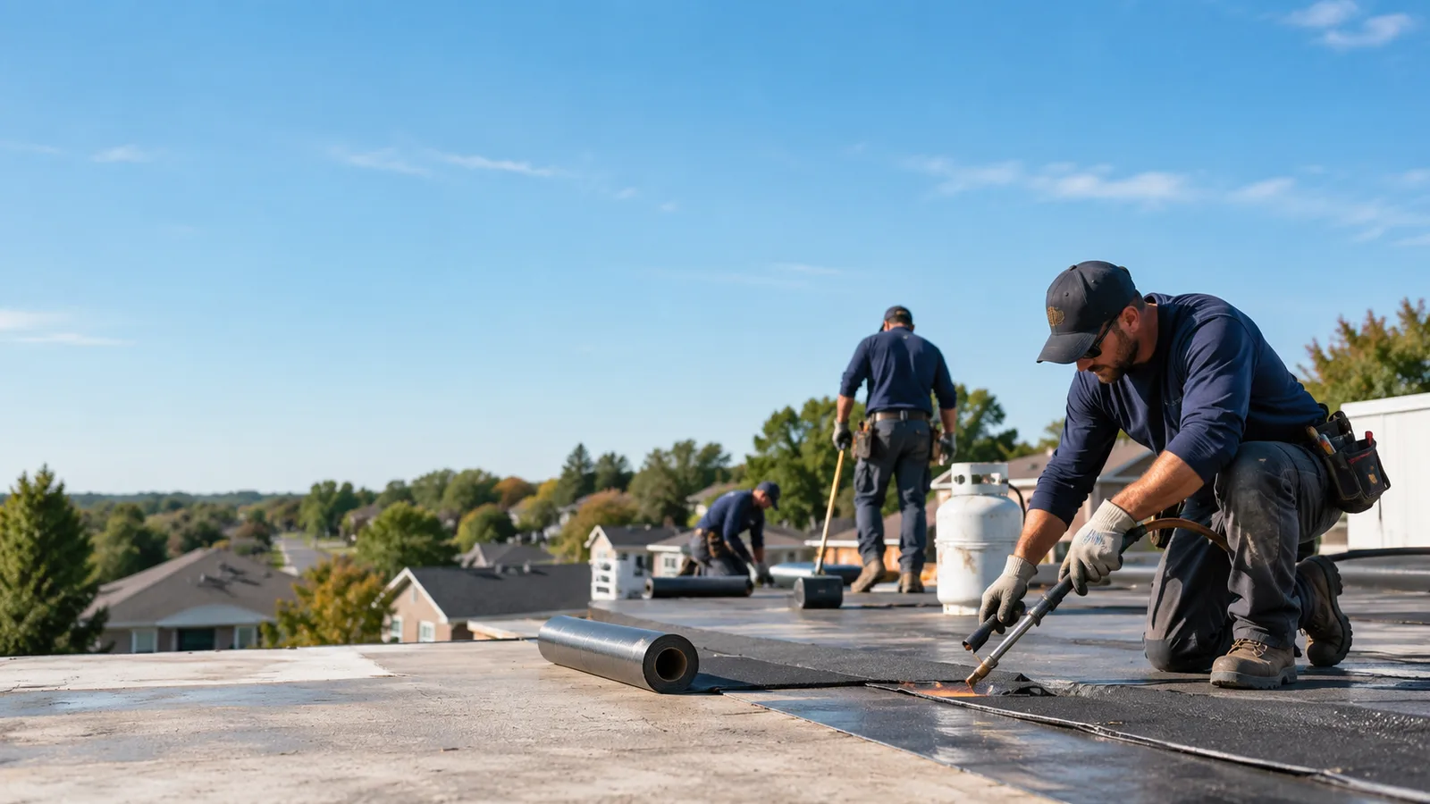 Flat Roof Leak Repair providers in Comstock, WI